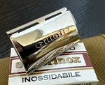 Gillette Aluminum Spiral Tech Safety Razor Travel KIT/1967 M1/28 Grams/new Case. Fixed Price $22.95.