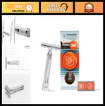 Merkur MK34C Double Edge Razor With Heavy Duty Short Handle. Fixed Price $96.04.