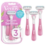 Gillette Venus Sensitive Women's Disposable Razors 3 Count (pack Of 1), Pink. Fixed Price $11.09.