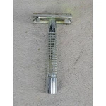 Micro Touch Butterfly Safety Razor Silver Chrome Knurled Handle Double Edge Tto. Fixed Price $19.98.