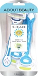 About Beauty 5 Blade Water Activated Disposable 1 Count (pack Of 3), Blue. Fixed Price $18.90.