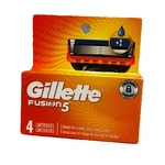Gillette FUSION5 Men's Razor Blade Refills - 4 Cartridges New In Box. Fixed Price $9.99.