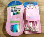 Careone Disposable Razor 3 Blades 4 Pk & Ladies. Fixed Price $14.29.