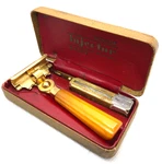 1942MINT Schick Injector Type Razor Set Wwii Lend-lease Ussr Case 10 Nos Blad. Fixed Price $149.99.