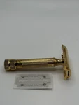 Merkur 34 Series Heavy Duty Razor, 24 Gold Plated. Made In Germany. Fixed Price $55.00.
