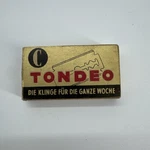 Vintage Tondeo Box 10CT Double Edge Razor Blades - Made Germany Solingen. Fixed Price $15.13.