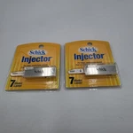 Schick Injector Razor Blades Lot Of 2 Packs 7 Each New Sealed. Fixed Price $22.55.