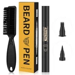 Beard Pencil Filler For Man Water Proof 2 Piece Set, Black +brush. Fixed Price $21.88.