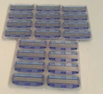 5 4 Pks Kirkland Signature Triple Blade Razor Refills,no BOX(20 Cartridges). Fixed Price $18.99.