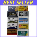 Professional Shaving Sampler Pack 100 Blades-#. Fixed Price $43.91.