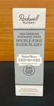 100 Pack Rockwell Razor Swedish Stainless Steel Double-edge Blades New. Fixed Price $17.99.
