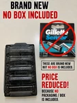 No Box Gillette Sensor Mens Refill Razor Blades Shaver Replacement 5 Cartridges. Fixed Price $39.99.