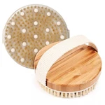 Beautiful Solid & Body Exfoliating Hair Frame Wood Brush Boar Skin Dry For Csm -. Fixed Price $5.99.