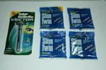 41 Schick Slim Twin Refills Gillette Vector Razor Fits Atra Blades Cartridges 10. Fixed Price $39.99.