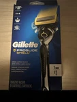 Gillette Proglide Shield Men 5-BLADE Razor (1 Handle & Cartridges). Fixed Price $10.00.