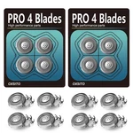 8PACK 4 Head Blades For Pitbulls Bald Razors Gold Pro, Silver P.... Fixed Price $33.13.
