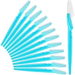 12 Pcs Eyebrow Razors, Face Multipurpose, Exfoliating Dermaplaning- Blue. Fixed Price $7.08.