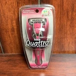 Schick Quattro Women Razor Bonus 4 Blade Cartridges Aloe Duo Vitamin New. Fixed Price $9.99.