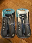 Lot Of 2 Daylogic Men's 3-BLADE Razor Handle + Cartridge. Fixed Price $9.89.
