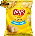 Lay's Classic Potato Chips, Party Size 13 Oz Bag. Fixed Price $5.83.