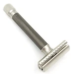 Parker Safety Razor Var-gr Adjustable Heavy Brass Graphite 5 Free Blades New. Fixed Price $62.95.