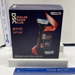 Dollar Shave Club Gift Set & 4 Blade Razor 3OZ Butter. Fixed Price $16.00.