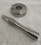Wolfman Razor Handle WRH7 Stand Stainless Steel Mirror Polished. Fixed Price $440.00.