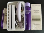 Michael Todd Dermaplaning Sonicsmooth Pro+ And Blade Clear Refill Tip Hair Spray. Fixed Price $99.95.