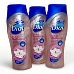 3 X Dial Silk & Magnolia Moisturizing Body Wash 16 Fl Oz Each - New. Fixed Price $40.47.