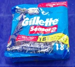 36 New Gillette SENSOR2 Disposable Blade Razors With Lubrastrip And Pivot. Fixed Price $35.95.