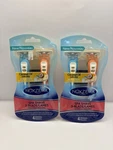 Noxzema Aloe & Vitamin Sensitive Strips 3-BLADE Disposable RAZORS-2 Four Packs. Fixed Price $28.00.
