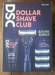 Dollar Shave Club 6 Blade Razor Extra Close Bundle Butter 4 Cartridges New. Fixed Price $5.20.