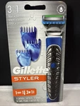 New Gillette Styler 3 In 1 Trim Shave Edge Waterproof Men's Razor Cartridge. Fixed Price $36.13.