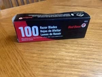 Single-edge Razor Blade, 100 Ea/bx Red Devil 3272. Fixed Price $27.64.