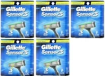 40 Gillette Sensor 3 Razor Blades Refill Cartridges - 5 Packs Total (8 Ea) New!. Fixed Price $100.00.