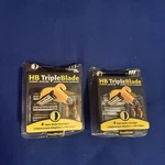Hb Headblade 4 Triple Cartridges Replacement Adaptors 1 Caliper X2. Fixed Price $38.21.