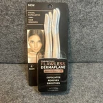 Finishing Touch Flawless Dermaplane Facial Exfoliator Hair Remover 4 Pack Nib. Fixed Price $7.12.