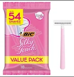 Bic Silky Touch Women's Disposable 2 Blade Razors, Assorted Colors With Long.... Fixed Price $9.26.