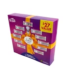 Bic Soleil Click 5 Women Razor Set With Handle + 10 Refills, Purple Gift Pack. Fixed Price $20.88.