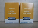 (16 Cart. ) Amazon Basics 5-BLADE Razor Refills For Men With Dual Lubrication. Fixed Price $19.98.