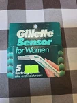 Gillette For Women Sensor Excel Cartridges - 1 Pack Of 5 Blades. Fixed Price $51.88.