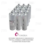 Aluminum Bottles Cryogen For All Candela Laser Machines 12-PACK. Fixed Price $600.00.