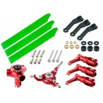 Mh Cnc Triple Green Plastic Blades Conversion Set (red) - Fusion 180/SMART. Fixed Price $89.99.