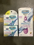 Schick Hydro Silk 5-BLADE Sensitive Care Razor 12 Count Hypoallergenic Formula. Fixed Price $29.99.