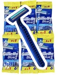 36 Gillette Blue Ii Plus Easy Grip Lubrastrip (6 Packs Of Razors). Fixed Price $36.99.
