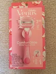 Gillette Venus Comfortglide White Tea Razor, 2 Cartridges Gel Bars,shower Holder. Fixed Price $9.39.
