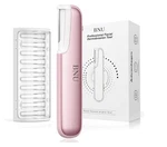 Bnu Pink Precision Shaver Dermaplane Razor Rechargeable Usb Led Women 10 Blades. Fixed Price $60.99.
