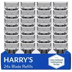 New And Genuine Harry's Blades Refills For Men 24 Razors 5 - Loose. Fixed Price $44.99.