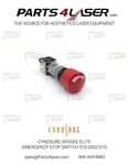 Cynosure Apogee Elite Emergency Stop Switch 510-2002-015. Fixed Price $125.00.