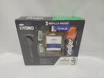 Schick Hydro Sensitive Razor Gift Bundle, 3 Refills, Cremo Body Wash, Shave Gel. Fixed Price $17.87.
